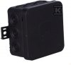 Puszka hermetyczna V5 termoutwardzalna IP54 czarna-klik 75x75x41 ONNLINE .0268 F1